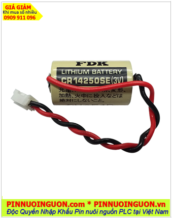 FDK CR14250SE, Pin nuôi nguồn PLC FDK CR14250SE 1/2AA 850mAh chính hãng _Xuất xứ NHẬT 